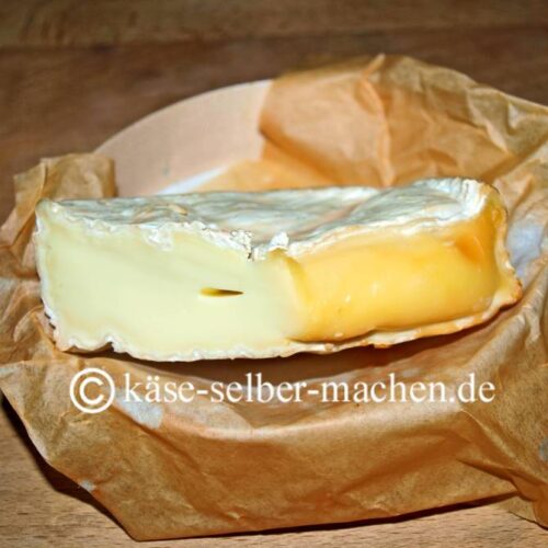 Camembert Käse räuchern der Unterschied.
